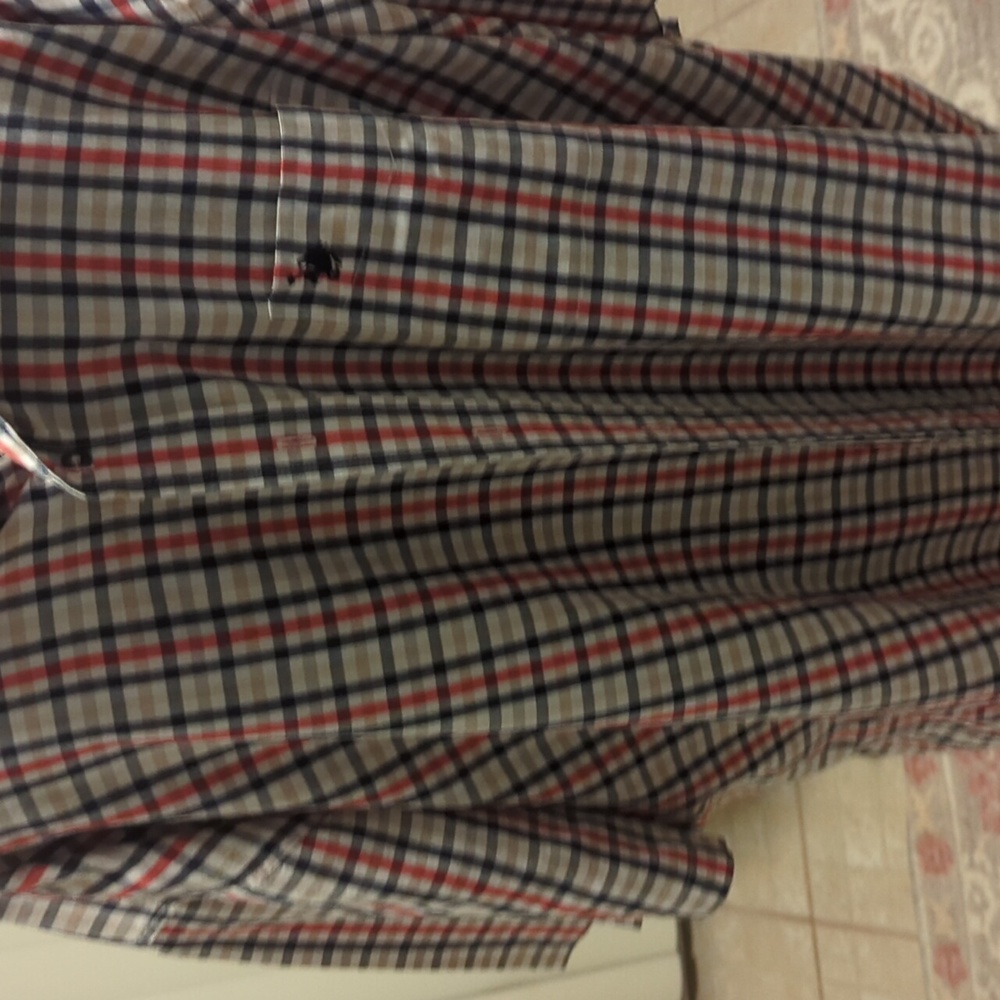 Men's plaid shirt